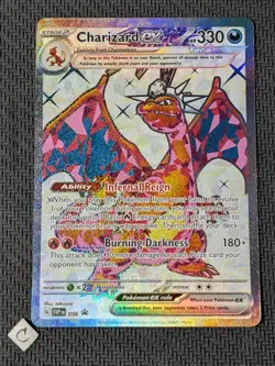 Charizard ex SVP056 - Scarlet Violet Black Star Promo Holo Pokemon TCG NM - Image 1