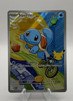 Squirtle 039 First Partner Illustration Collection Pokemon 30th Anniversary - Image 1