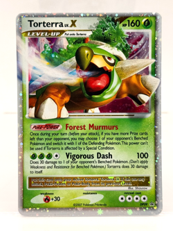 LP Torterra LV.X HOLO DP09 Diamond & Pearl BLACK STAR PROMO 2007 Pokemon - Image 1