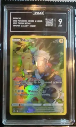 Pokemon Lost Origin trainer gallery Pikachu TG05 Tag 9 | Potential PSA 10 - Image 1
