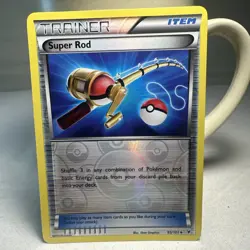 Super Rod 95/101 Noble Victories Reverse Holo Pokemon - Image 1