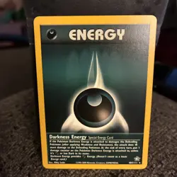 Darkness Energy Rare Unlimited Neo Genesis 104/111 NM Vintage Pokemon TCG - Image 1