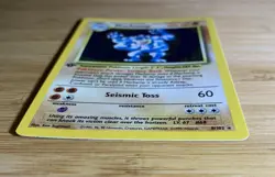 Pokemon TCG Machamp Base Set 8/102 Holo 1st Edition Holo Rare Mint - Image 3