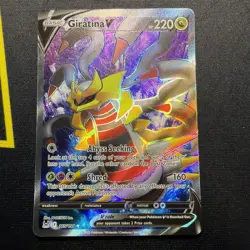 Giratina V (Full Art) 185/196 Swsh11: Lost Origin Holo Pokemon TGC - Image 1