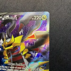 Giratina V (Full Art) 185/196 Swsh11: Lost Origin Holo Pokemon TGC - Image 3