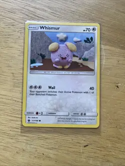 Whismur 117/168 Common Celestial Storm Pokemon TCG NM Asako Ito - Image 2