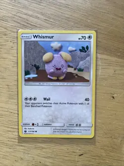 Whismur 117/168 Common Celestial Storm Pokemon TCG NM Asako Ito - Image 3