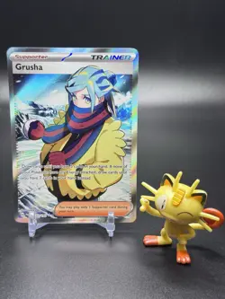 Grusha 253/193 Pokemon Sv02: Paldea Evolved Holo - NM - Image 1