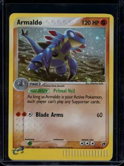 Armaldo Pokemon 2003 EX Sandstorm Holo Rare 1/100 LP - Image 1