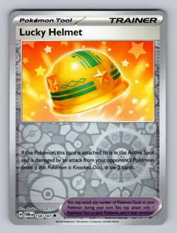 Lucky Helmet 158/167 Uncommon Twilight Masquerade Pokemon Reverse Holo Near Mint - Image 1