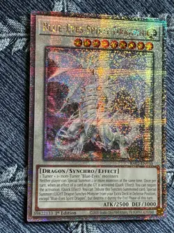 *** BLUE-EYES SPIRIT DRAGON *** 1ST EDITION QCR - Image 2