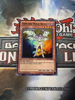 Yugioh Darklord Nurse Reficule DESO-EN048 Super Rare 1st Ed NM C15 - Image 1