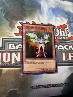 Yugioh Darklord Nurse Reficule DESO-EN048 Super Rare 1st Ed NM C15 - Image 2