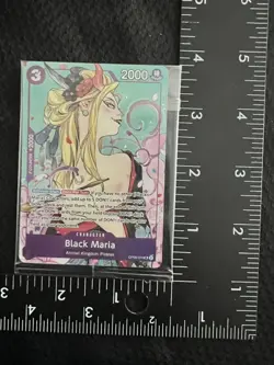 One Piece Black Maria illustration BX Vol.2 OP08-074 Promo Sealed SHIP NEXT DAY - Image 1