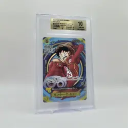 🏅 BGS 10 OP07-109 MONKEY D. LUFFY PROMO DAY24 - One Piece TCG JAP. #OP07109 - Image 2