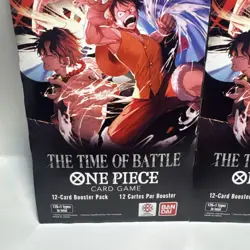 (2)One Piece OP-16 The Time of Battle Sleeved Booster Pack English fast shipping - Image 2