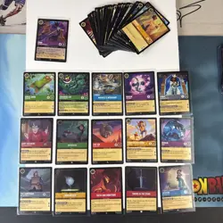 Huge Disney lorcana 280+ Card lot. Lots of First Chapter + Other Mix Sets - Image 4