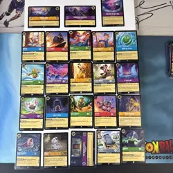 Huge Disney lorcana 280+ Card lot. Lots of First Chapter + Other Mix Sets - Image 5