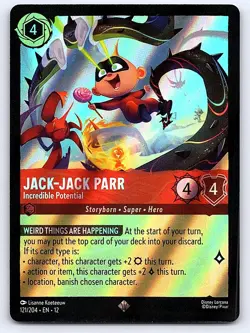 Violet Parr - Learning New Powers Disney Lorcana Cards Lorcana Cold Foil NM - Image 1