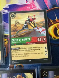 Queen of Hearts - Haughty Monarch Reign 4x x4 Disney Lorcana Playset - Image 1