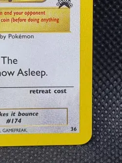 Pokemon Card - Igglybuff #36 Wizards Black Star Promo WOTC Rare - Near Mint - Image 5
