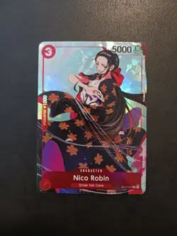 One Piece Card Game TCG Nico Robin 2023 Gift Collection ST01-008 C MP/HP - Image 1