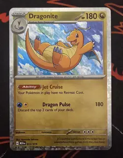 Pokemon TCG Dragonite Holo Card 2024 McDonald's Promo 012/015 - Image 1
