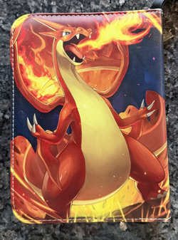 Charizard Trading Card Binder - 4 pocket, Zippered (Pokemon) - Image 1