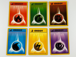 Pokemon 1999 Base Set Unlimited Energy 6 Card Set / Lot # 97-102 - Image 1