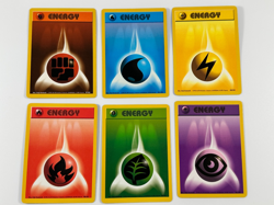 Pokemon 1999 Base Set Unlimited Energy 6 Card Set / Lot # 97-102 - Image 1