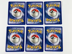 Pokemon 1999 Base Set Unlimited Energy 6 Card Set / Lot # 97-102 - Image 2
