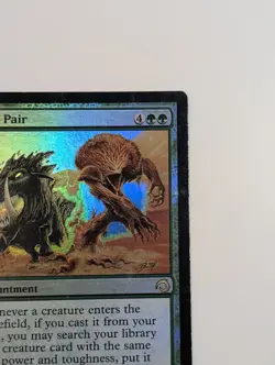 MTG Card - 1x Wild Pair, Premium Deck Series Slivers LP Foil Magic The Gathering - Image 4