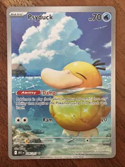 Pokemon TCG Psyduck 226/217 Ascended Heroes Illustration Rare NM Card - Image 1