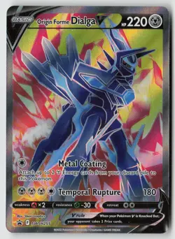 Origin Forme Dialga V SWSH255 - SWSH: Sword & Shield Promo Cards - PTCG - LP - Image 1
