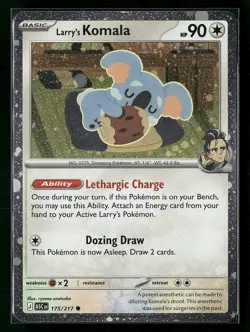 Larry's Komala - (Cosmo Holo) Miscellaneous Cards & Products 175/217 NM - Image 1