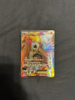 Entei EX Full Art Ultra Rare Holo Card 103/108 - Italian - Image 1