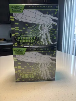 2x Pokemon TCG Perfect Order ETB Elite Trainer Box - New Sealed - Image 1