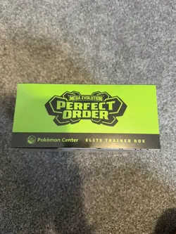 Pokemon TCG Perfect Order ETB Elite Trainer Box Pokemon Centre PC New Sealed - Image 3