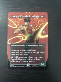Shang-Chi, Master of Kung Fu 0370 Marvel Super Heroes Foil Borderless Eng - Image 1