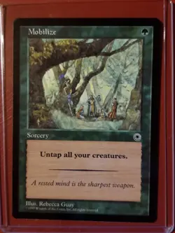 MTG Magic the Gathering Mobilize Portal NM - Image 1