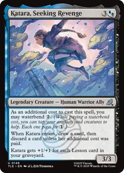 Katara, Seeking Revenge *FOIL* - Avatar: The Last Airbender: Eternal-Legal - 148 - Image 1