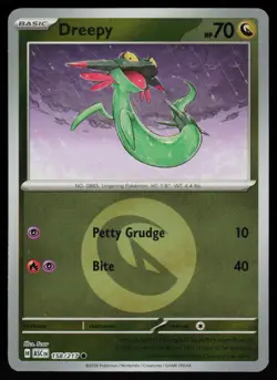 Dreepy (Energy Symbol Pattern) 158/217 Holo Common Ascended Heroes Pokemon NM - Image 1