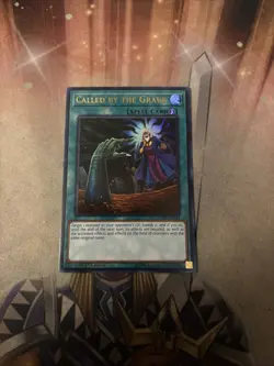 YUGIOH CALLED BY THE GRAVE ULTRA RARE DUDE-EN044 1ST EDITION - Image 1