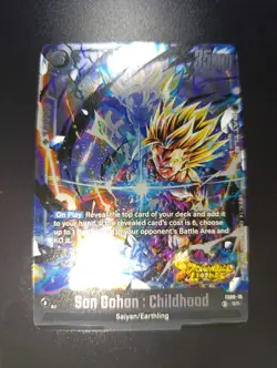Son Gohan Childhood FS09-10 Super Rare Dragon Ball Fusion World Starter 9 - Image 1