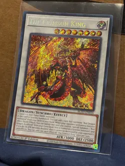 The Crimson King BLZD-EN036 Blazing Dominion 1st Edition - Image 1