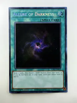 Allure of Darkness (Secret Rare) RA03-EN055 Quarter Century Bonanza 1st Edition - Image 4