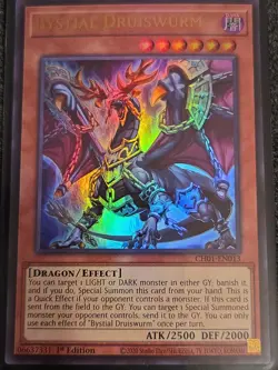 1X NM Bystial Druiswurm - CH01-EN013 - Ultra Rare 1st Edition - Image 1