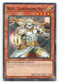 Wulf, Lightsworn Beast (BLC1-EN058, Common) NM - Image 1