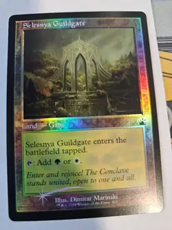 MTG - Selesnya Guildgate FOIL Retro Frame - Ravnica Remastered - Image 1