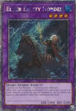 Elder Entity Norden (RA04-EN226) - Platinum Secret Rare - 1st Edition - Image 1